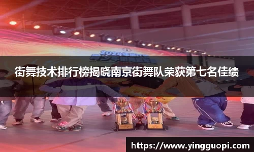 街舞技术排行榜揭晓南京街舞队荣获第七名佳绩